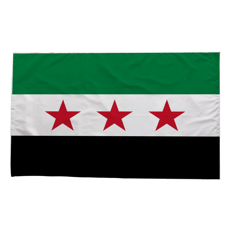 Drapeau syrien — Drapeau extérieur