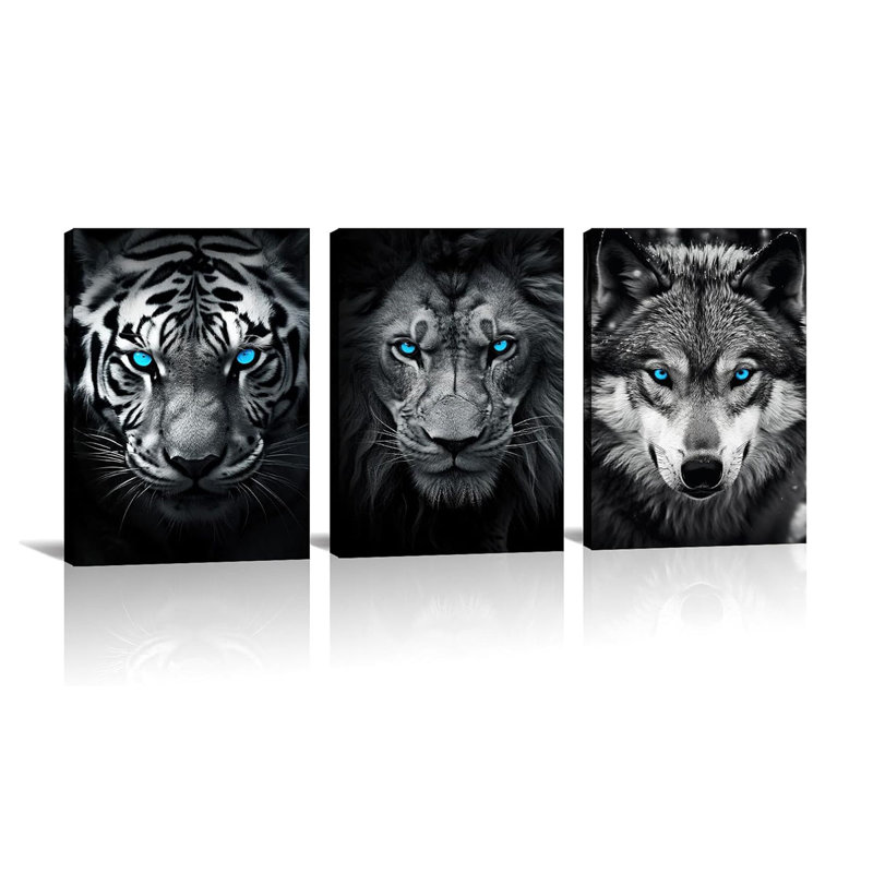 3 Piece Wrapped Canvas Print