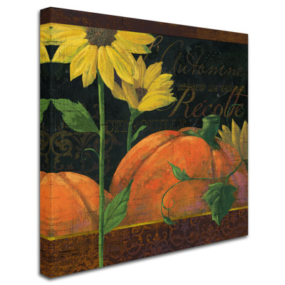 « automne », reproduction d’impression sur toile tendue