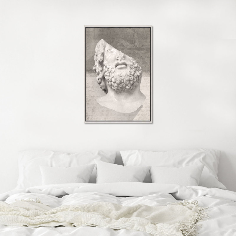 Greek Statue IV Print by David Brown, Image Brush Gel, 45.75" H x 31.75" W