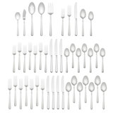 Carlton Street 45 - Piece Stainless Steel Flatware Set - Service for 8