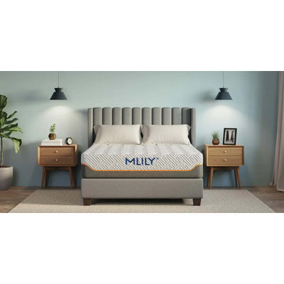 11.5-Inch Hybrid Luxury Mattress With Bamboo Charcoal Memory Foam, Ventilated Gel Aerofusion Layer, Medium Support, And Certipur-US/Oeko-Tex Certified Comfort.