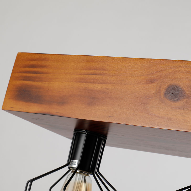Luminaire suspendu linéaire pour îlot de cuisine 4 lumières Ellingsworth