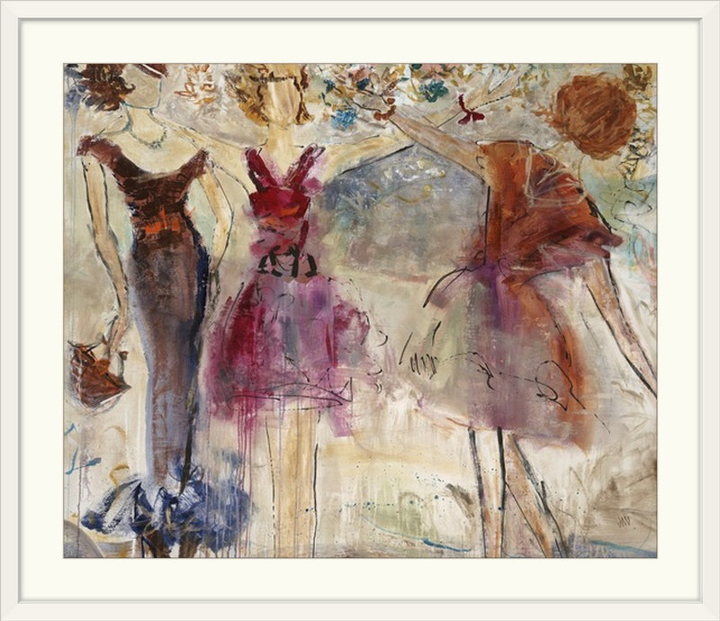 'velours Violet Par Jodi Maas Peinture Impression, 20" H x 24" L x 1,5" D, Toile