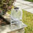 11.5"H Metal Mesh Solar Powered Outdoor Lantern With Stand-97347873