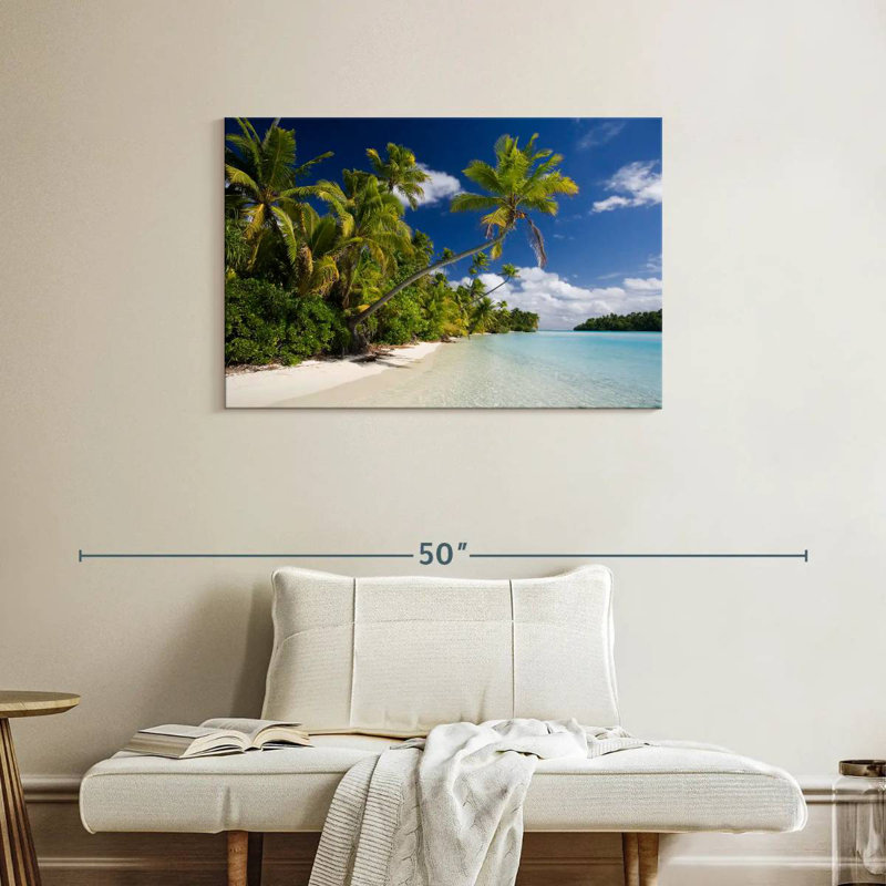 Gillard Tropical Aitutaki Lagoon, H 24 po x l 36 po