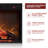 54.7" Electric Fireplace with Mantel, Fireplace TV Stand for 60 Inch TV with Storage-974513372