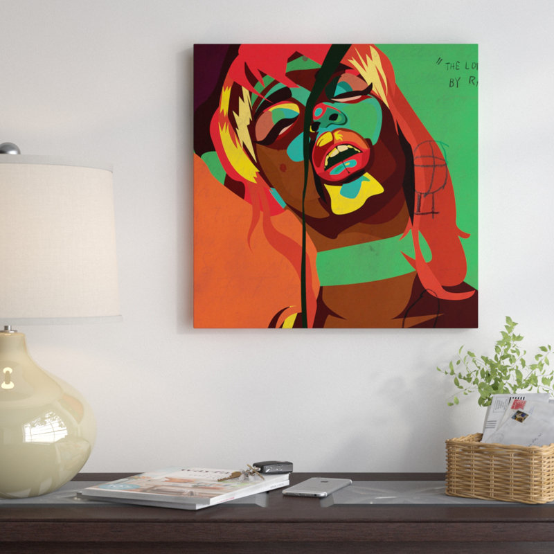 " Kaji V " by Dai Chris Art, 26" H x 26" W x 1.5" D