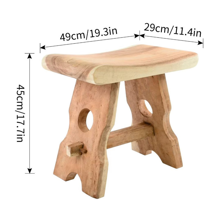 Shaker Foot Stool - unassembled and unfinished kit