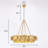 Joanann 8 - Light Dimmable Tiered Chandelier