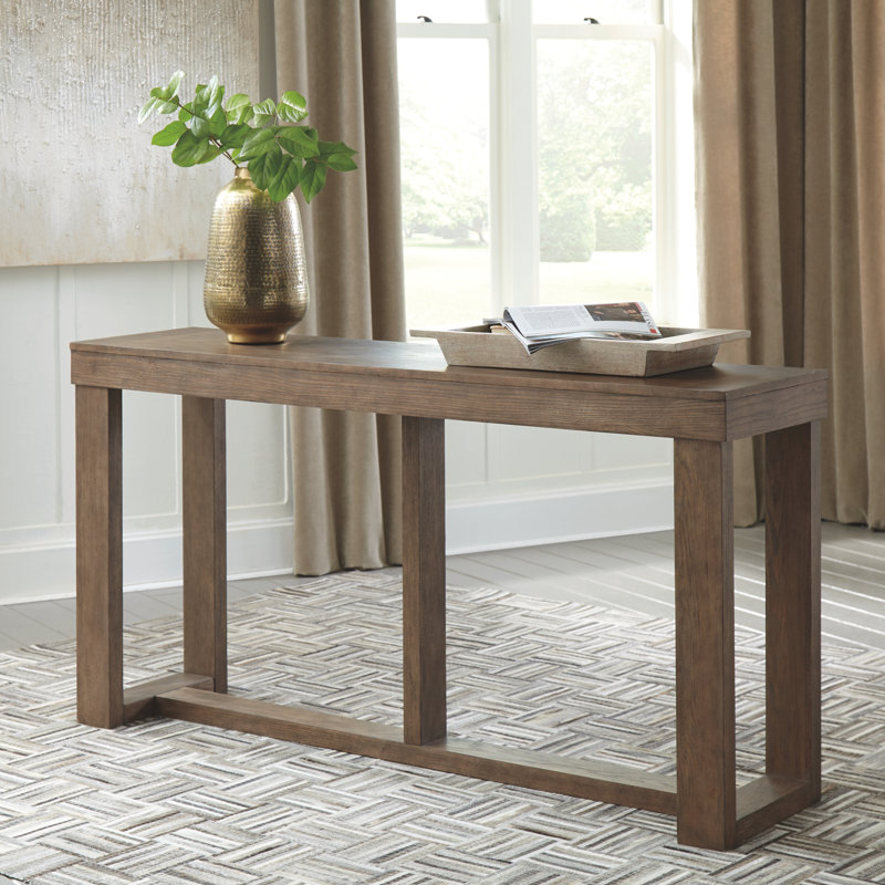 Console Esmont, Gris / Brun