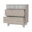 Commode à deux tiroirs Portobelo, deux tablettes, dessus, quatre pieds-1733240383