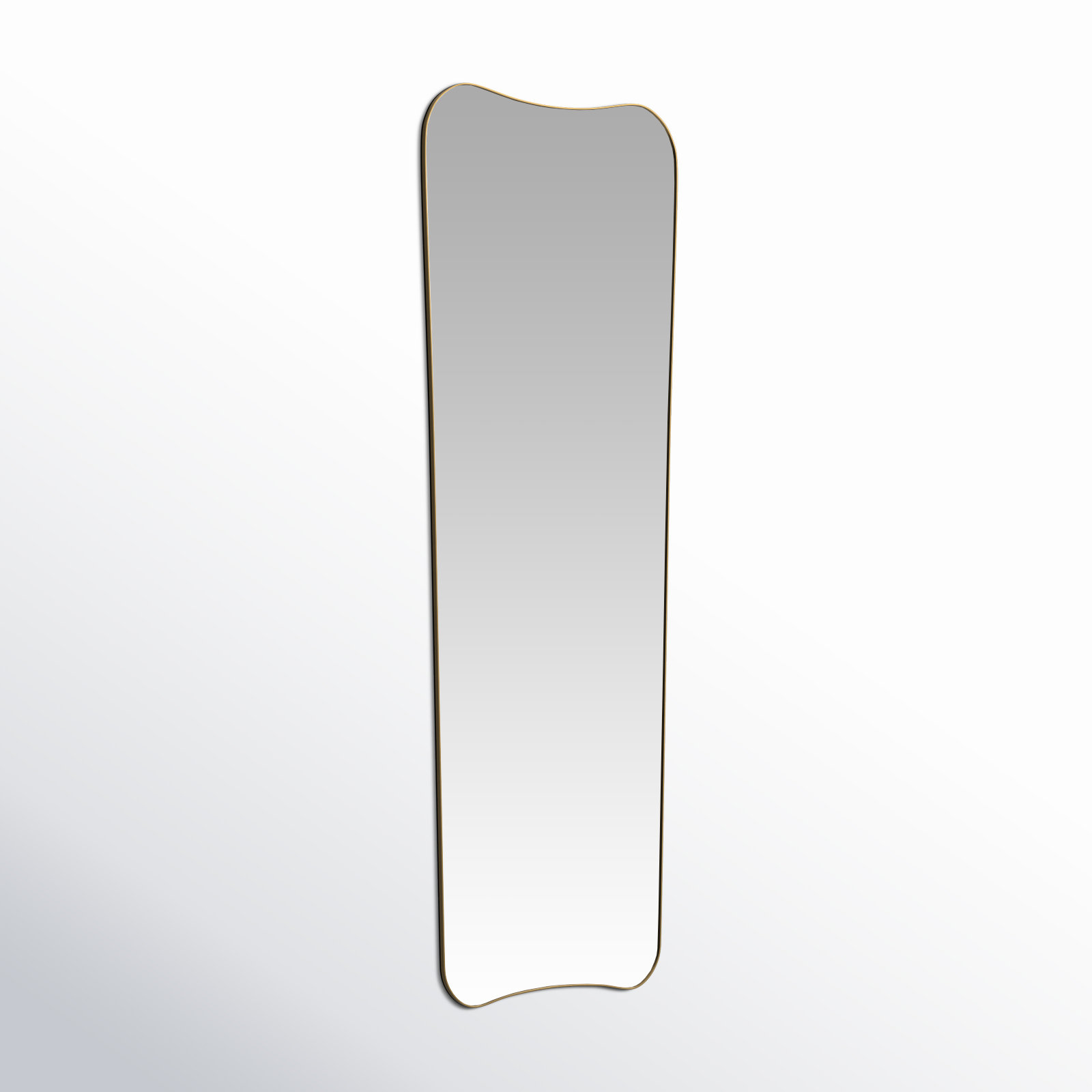 Capra Metal Elongated Wall Mirror