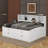 Full Wood Daybed With 2 Bedside Cabinets,Shelves And Drawers-746300137