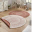 Porto Flatweave Orange/Cream Rug-25281413