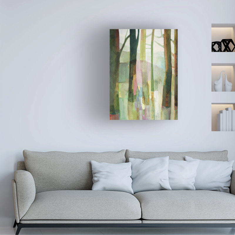Art mural sur toile tendue - "Edges Of Day" par Farren Lee pour décoration de salon, de chambre à coucher ou de bureau - 14 x 19
