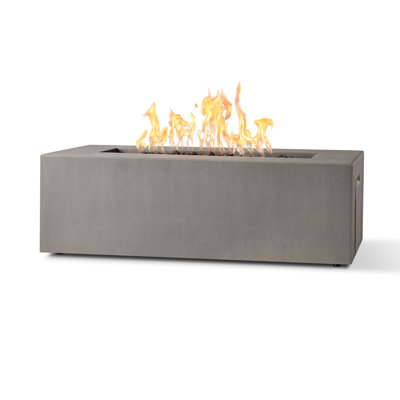 Estes Concrete Propane Fire Pit Table by Jensen Co.