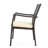 Hodges 6 - Person Acacia Wicker Patio Dining Set with Rectangular Table