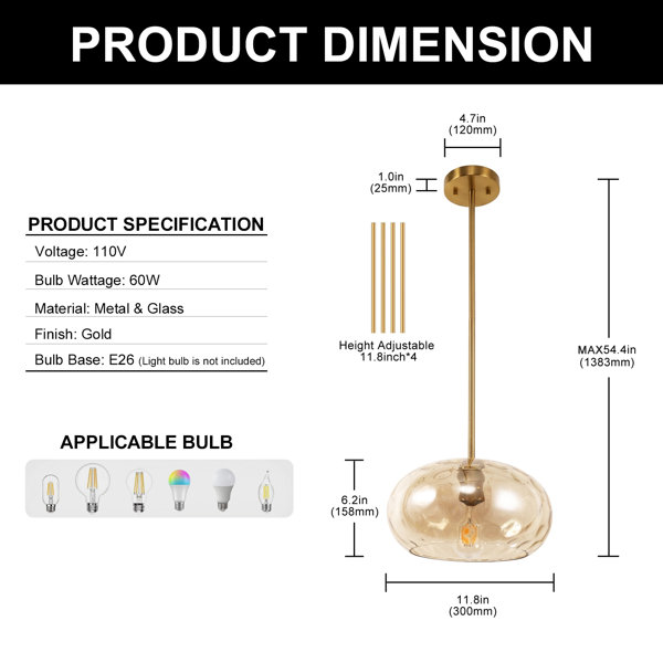 Dimensions du produit