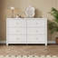 Commode 6 tiroirs 47,2 po
