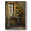 Reproduction encadrée FLORAL Series DVIII - bois massif-1674592038