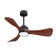 42 In. 3 Abs Blades Indoor Ceiling Fan With Light Kit And Remote