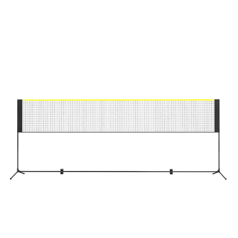 Ensemble de filets réglables multisports - Filet de badminton, de volleyball et de tennis portatif de 14 pi pour jouer dans la cour et à l'intérieur
