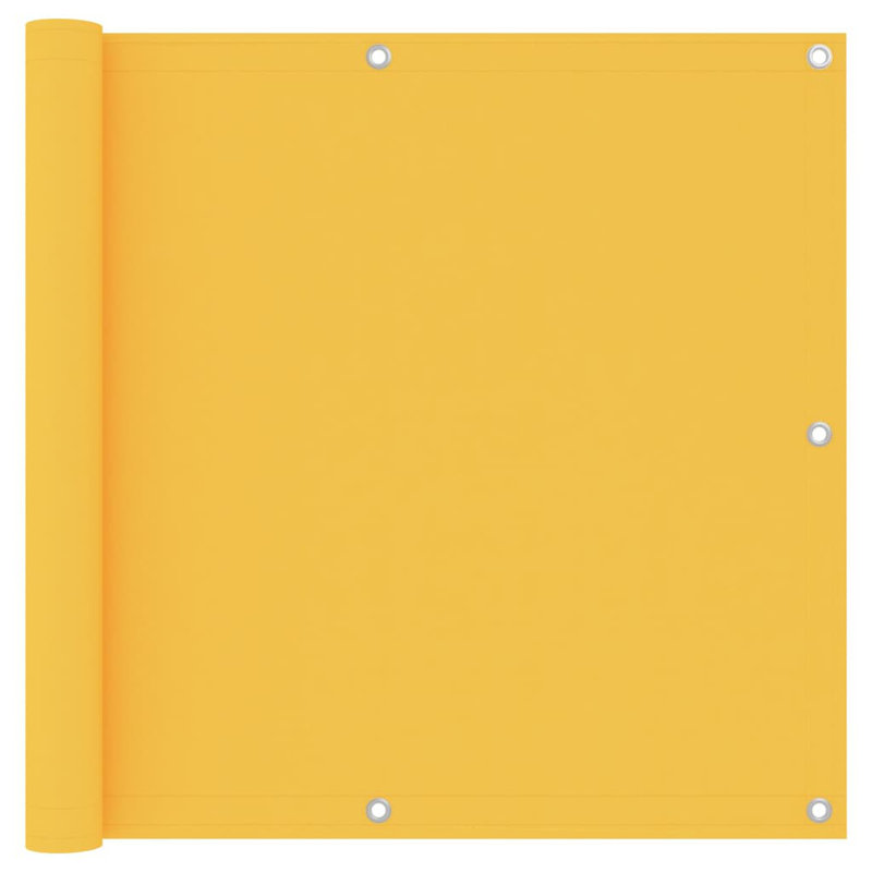 Aadvika 0.9m x 5m Rectangular Shade Sail, Yellow