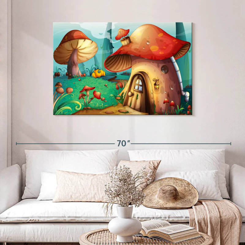 Ashelle Mushroom House, H 30 po x l 45 po