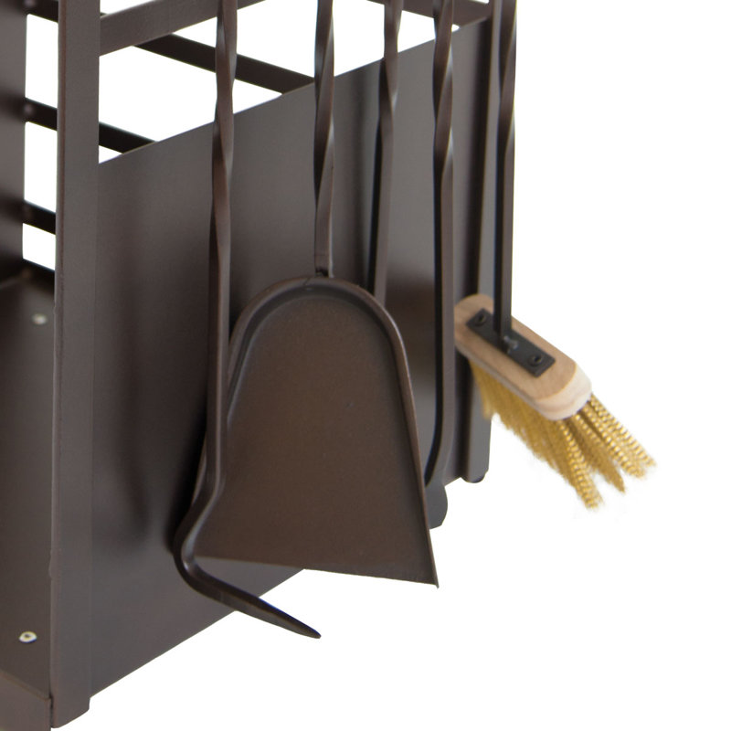 Wescosville 52cm W Metal Log Rack