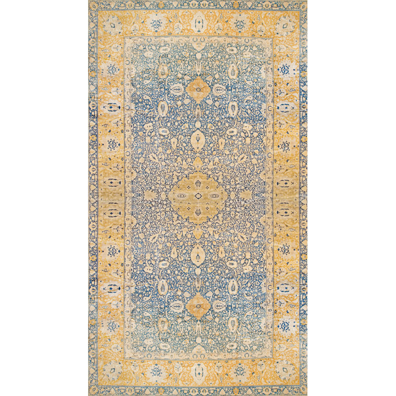 Très grand tapis antique indien surdimensionné