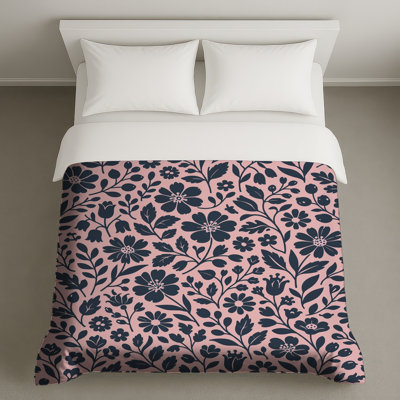 Housses de couette à motif floral et botanique