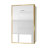 Metal Framed White Cabinet