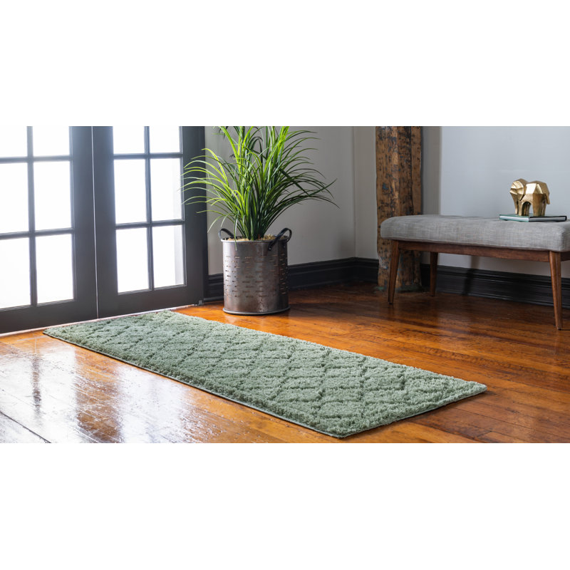 Molly Performance Geometric Indoor Rug, Runner 2'7" x 10'