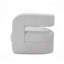 Fauteuil d'appoint en sherpa Teddy