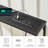 78.7" Console Table With Charging Station Skinny Behind Couch Table-399472698