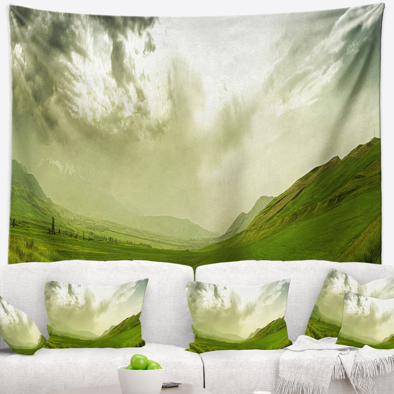 Polyester Tapestry, 50" H x 60" W