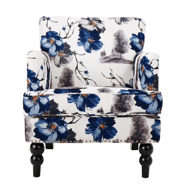 Chaise d'appoint d'intérieur rembourrée