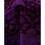 Overdyed Hand-Knotted Wool Modern-Contemporary Purple Area Rug 3' 2" x 5' 3"