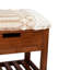 Vienna Cotton Upholstered Storage Bench-821880356