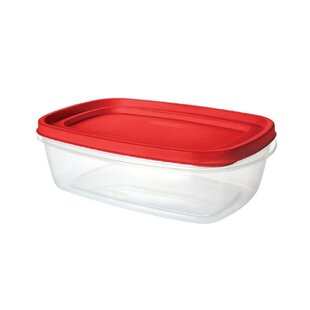 Rubbermaid TakeAlongs 15.7 Cup Round Food Storage Containers, Set