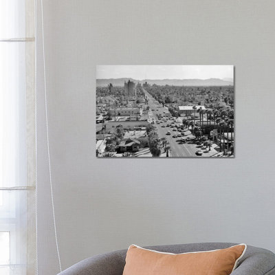 1960s Downtown Phoenix Arizona USA - Wrapped Canvas Print