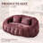 Canny Upholstered Boneless Compression Reception Loveseat-1227906160-1222409323