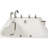 52'' x 32'' Whirlpool Fiberglass Bathtub with Faucet-63653308-86584628