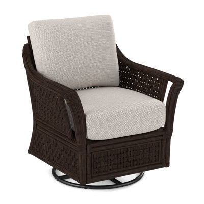 Boca 32" Wide Swivel Armchair by Braxton Culler