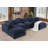 Wilroy 6-Piece Reversible U-Shaped Sectional -759022791