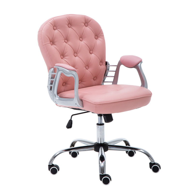 Chaise de travail Micaden, Rose