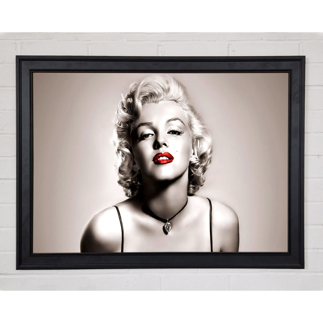 Marilyn Monroe 6 - Einzelne Bilderrahmen Kunstdrucke