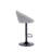 Swivel Upholstered Adjustable Height Counter Stool-1435268185