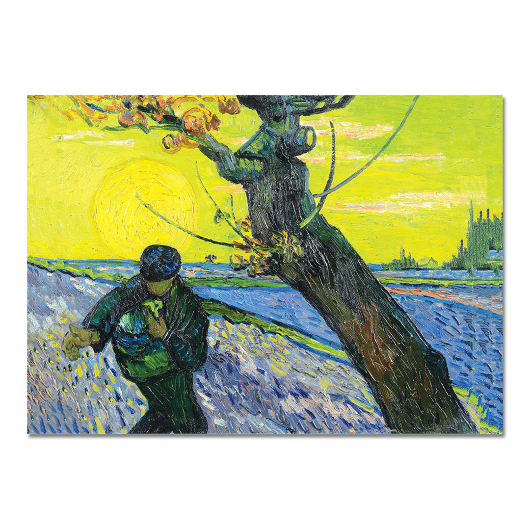 Kunstdruck The Sower von Vincent Van Gogh